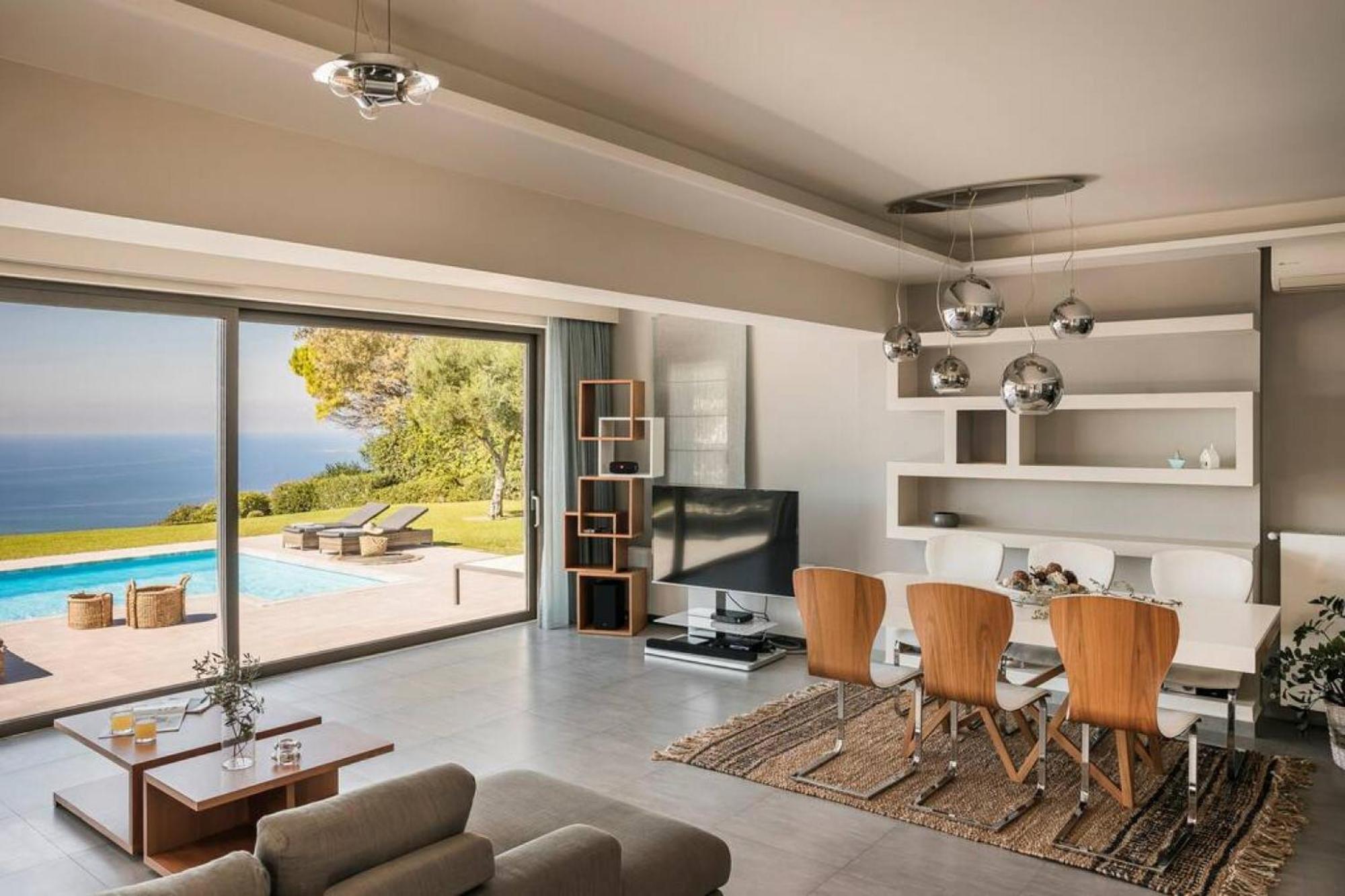 Grande Azzurro In Lakithra Villa Bagian luar foto