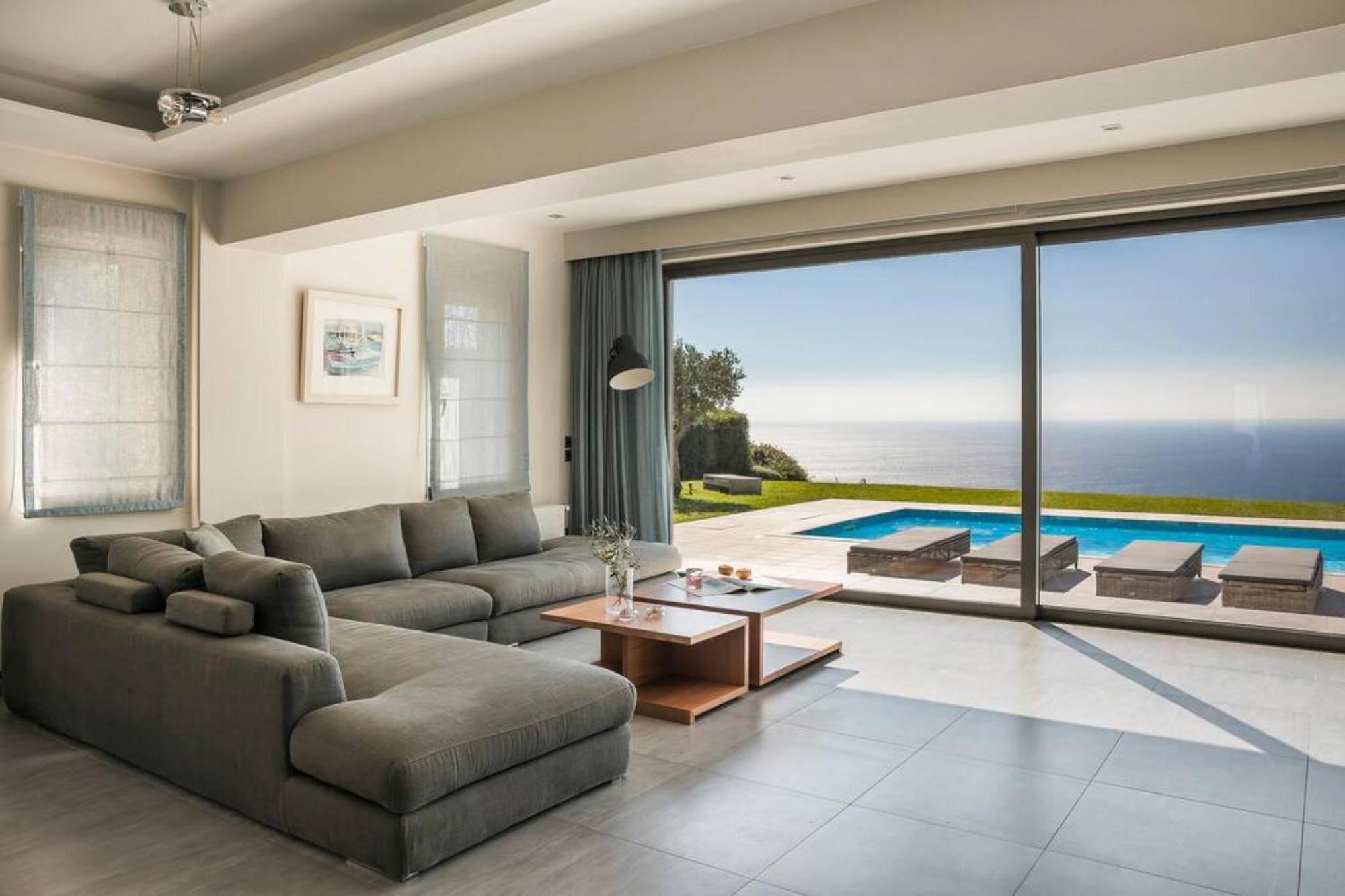 Grande Azzurro In Lakithra Villa Bagian luar foto