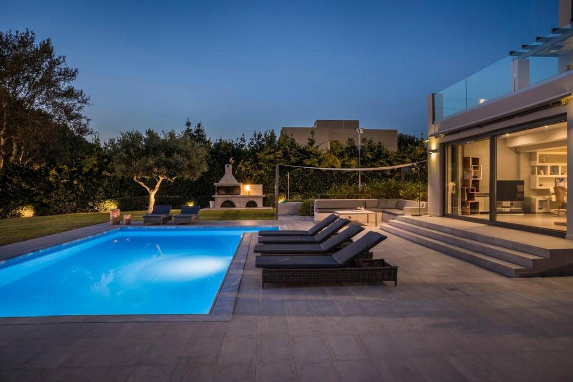 Grande Azzurro In Lakithra Villa Bagian luar foto