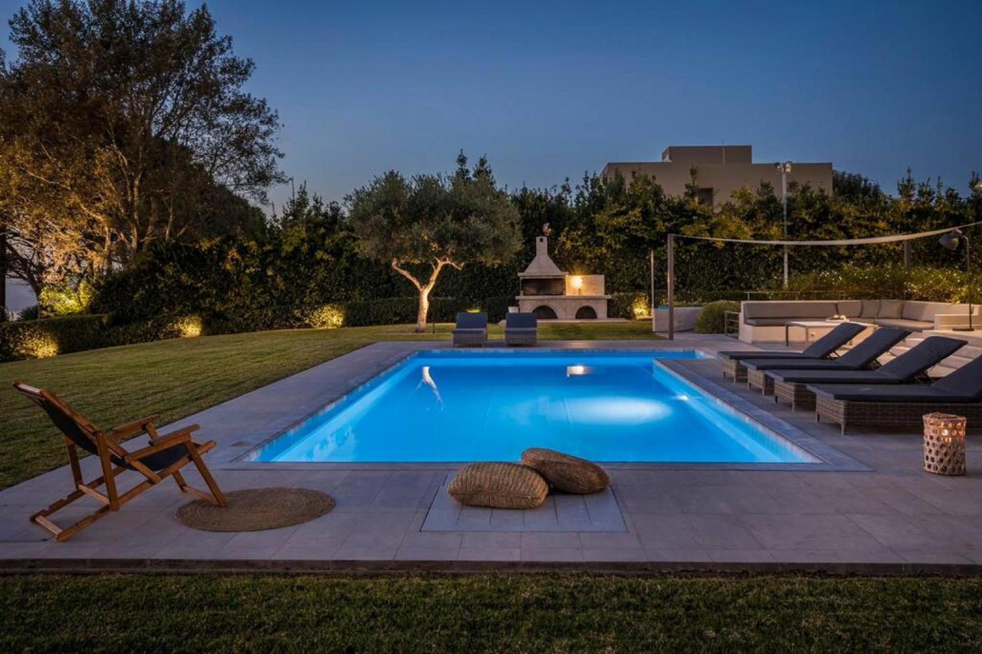 Grande Azzurro In Lakithra Villa Bagian luar foto