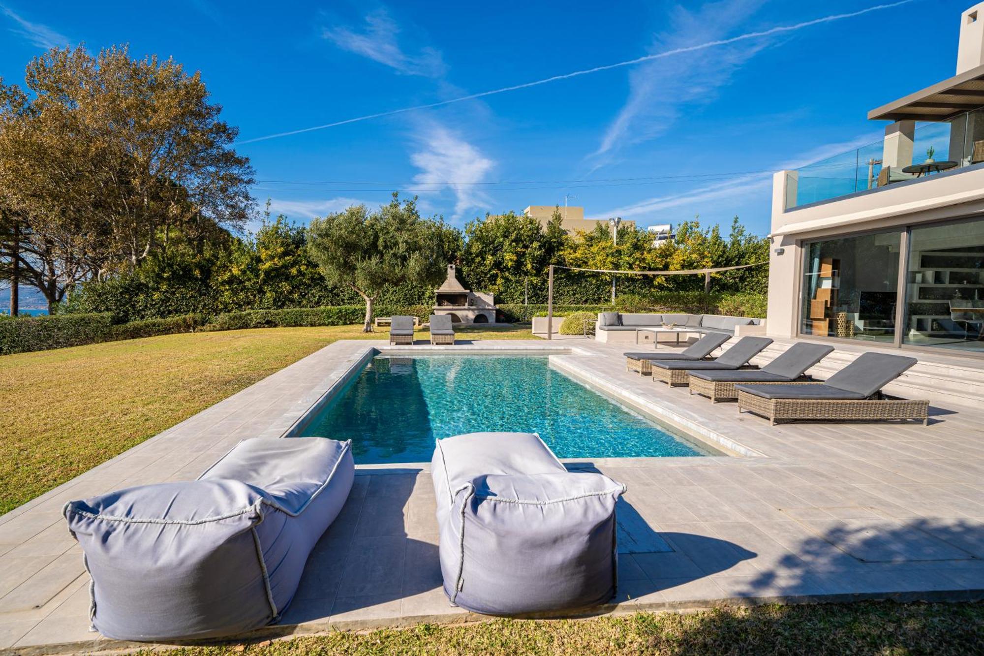 Grande Azzurro In Lakithra Villa Bagian luar foto