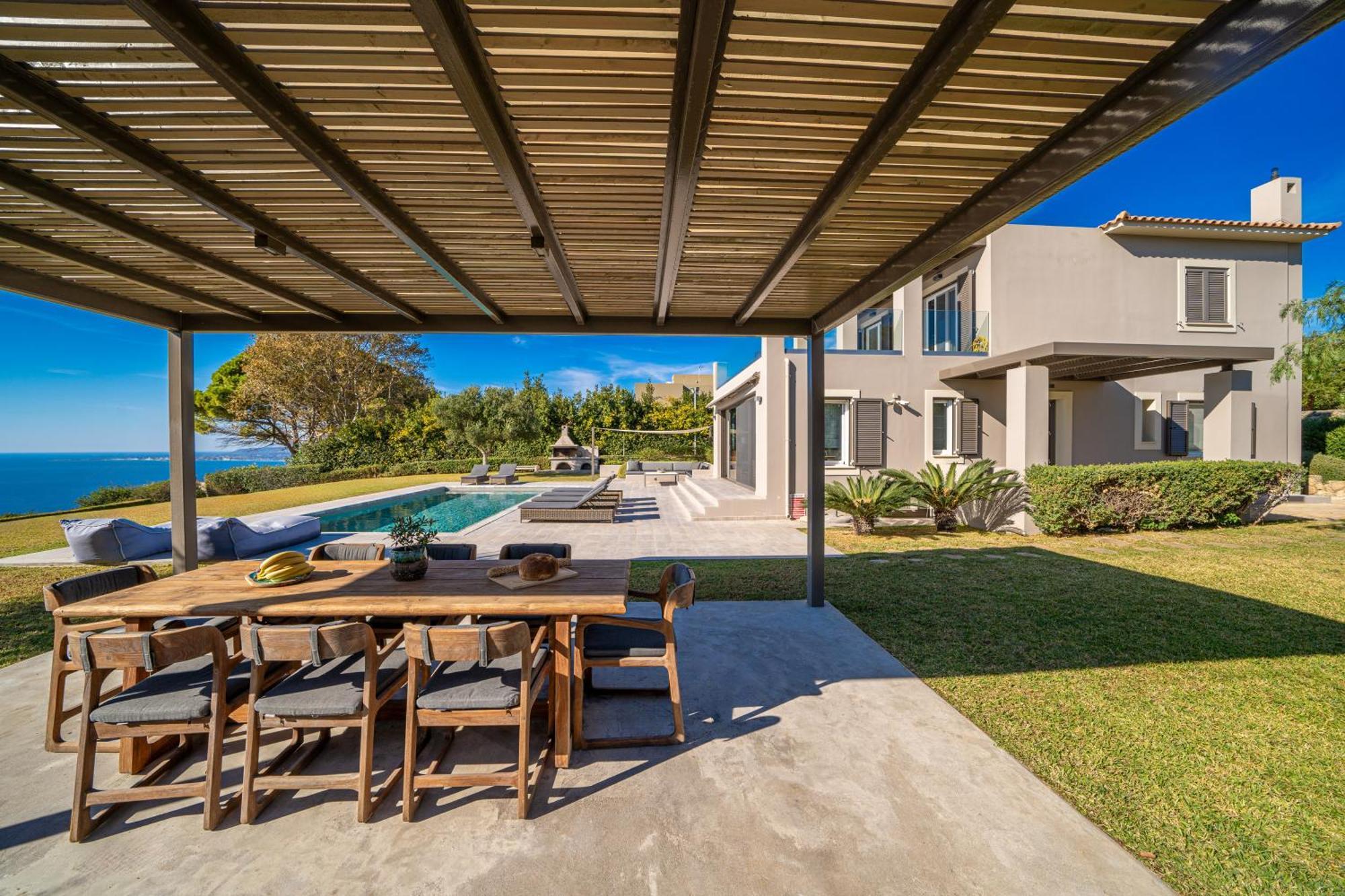 Grande Azzurro In Lakithra Villa Bagian luar foto