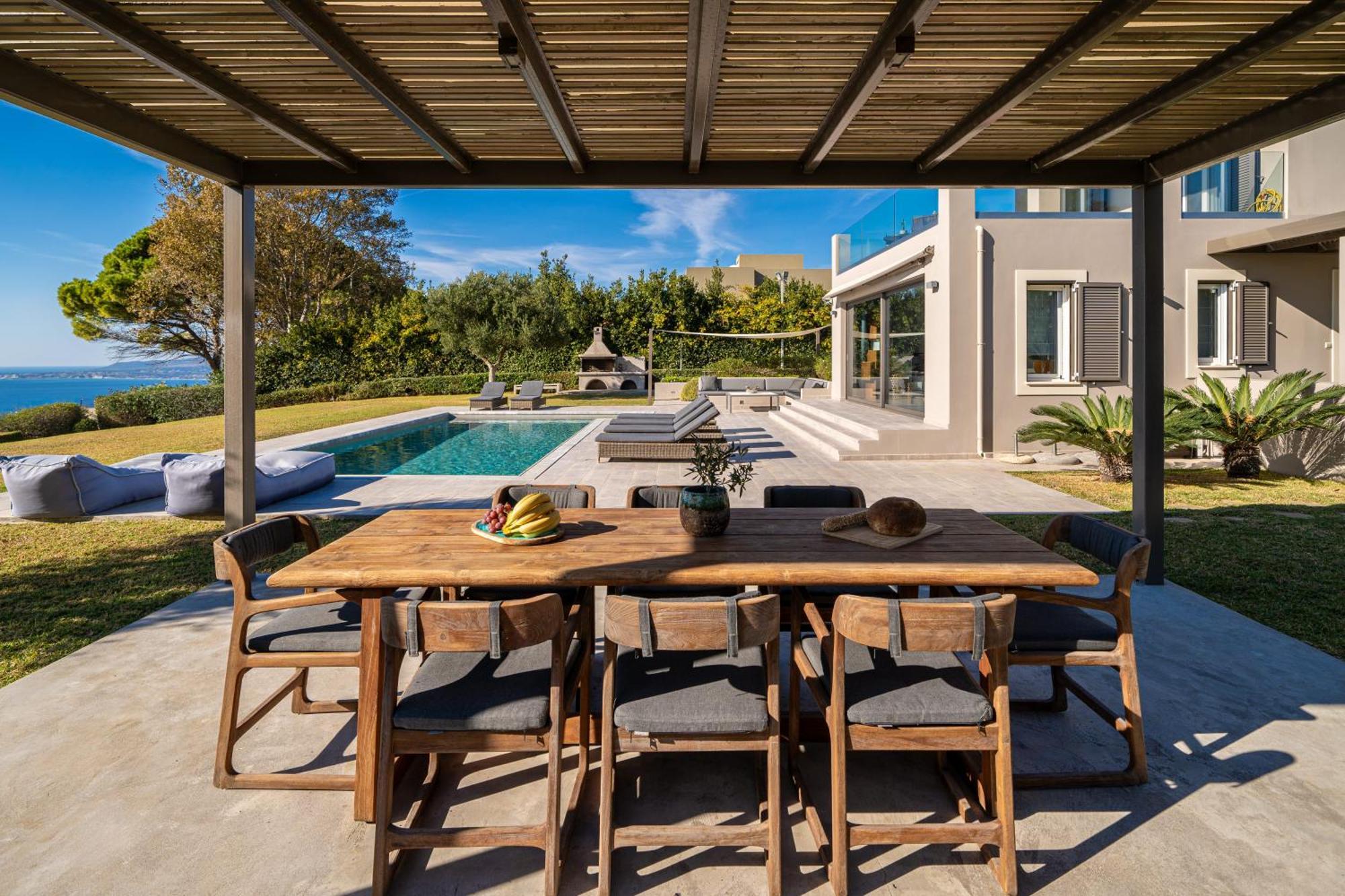 Grande Azzurro In Lakithra Villa Bagian luar foto